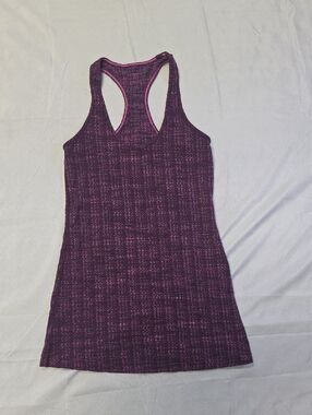 lululemon athletica Purple Heathered Racerback Tank